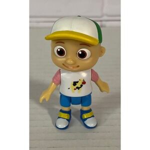 Cocomelon JJ Action Figure Kids 3 Inch Multicolor Cow Shirt Hat Toy